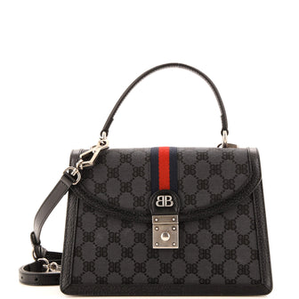 Gucci x Gucci The Hacker Project Top Handle Bag BB Canvas Small