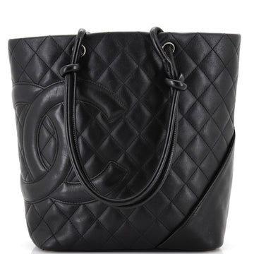 Chanel Cambon Tote Quilted Leather Medium
