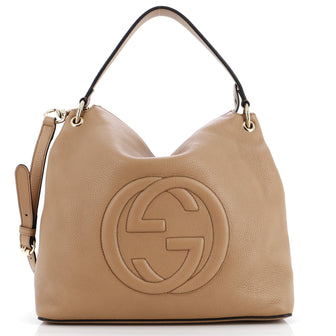 Gucci Soho Convertible Hobo Leather Large