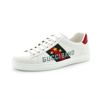 Gucci Ace Sneakers Embroidered Leather