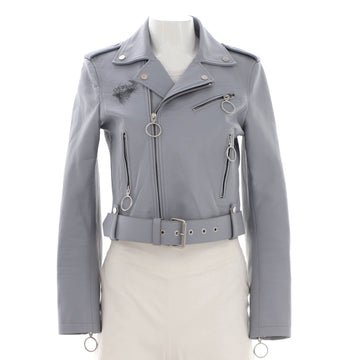 Off White Women's Arrow Biker Jacket Leather