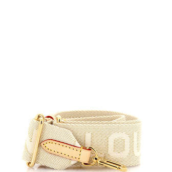 Louis Vuitton High Rise Adjustable Shoulder Strap Canvas