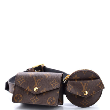 Louis Vuitton Daily Multi Pocket Belt Monogram Canvas Medium