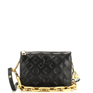 Louis Vuitton Coussin Bag Monogram Embossed Lambskin BB