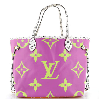 Louis Vuitton Neverfull NM Tote Limited Edition Colored Monogram Giant MM