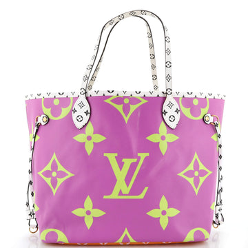 Louis Vuitton Neverfull NM Tote Limited Edition Colored Monogram Giant MM