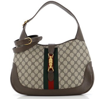 Balenciaga x Gucci The Hacker Project Jackie 1961 Hobo BB Coated Canvas Medium