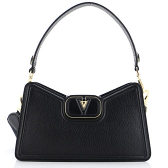 Valentino Garavani VLogo Shoulder Bag Leather