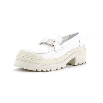 Christian Dior Women's Code Platform Loafers Leather