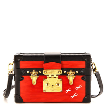 Louis Vuitton Petite Malle Handbag Epi Leather