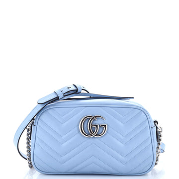 Gucci GG Marmont Shoulder Bag Matelasse Leather Small