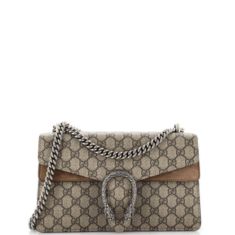 Gucci Dionysus Bag GG Coated Canvas Small