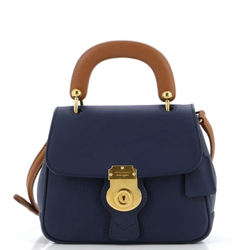 Burberry DK88 Top Handle Bag Leather Small
