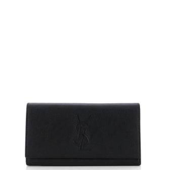 Saint Laurent Belle de Jour Flap Wallet Leather