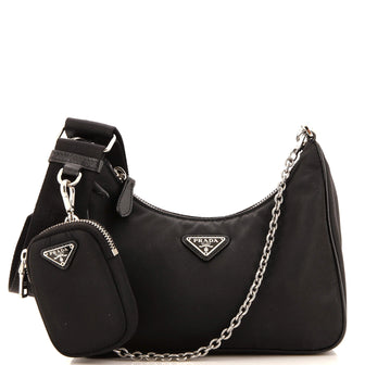 Prada Re-Edition 2005 Shoulder Bag Tessuto Small