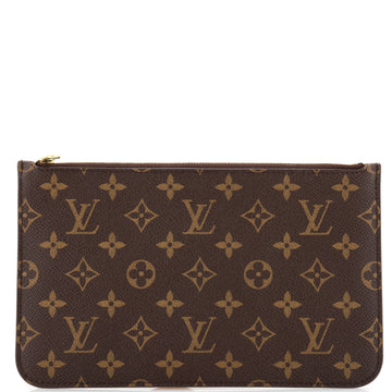 Louis Vuitton Neverfull Pochette Monogram Canvas Large