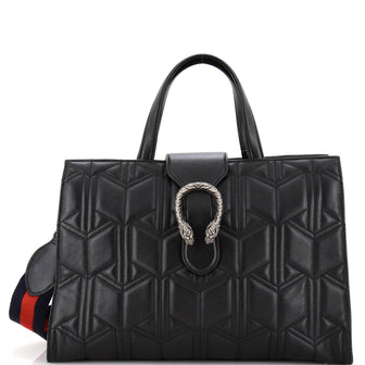 Gucci Dionysus Convertible Tote Matelasse Leather Large