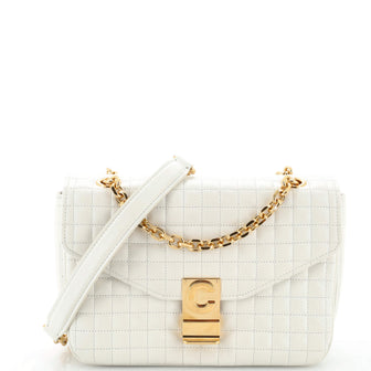 Celine C Bag Quilted Leather Medium