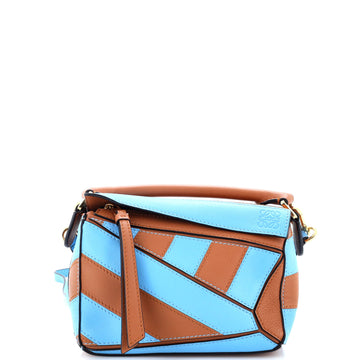 Loewe Rugby Puzzle Bag Patchwork Leather Mini