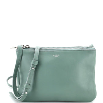 Celine Trio Crossbody Bag Leather Small