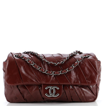 Chanel Twisted Flap Bag Glazed Calfskin Medium