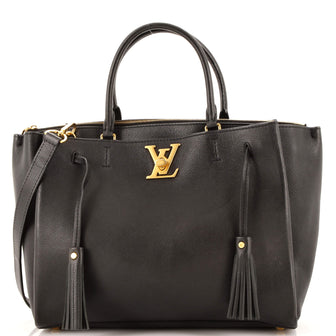 Louis Vuitton Lockmeto Handbag Leather