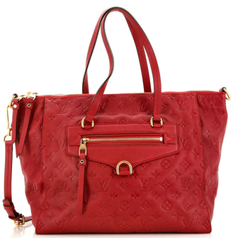 Louis Vuitton Lumineuse Handbag Monogram Empreinte Leather PM
