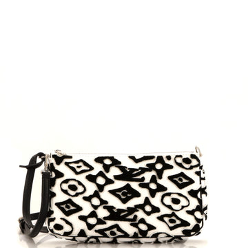 Louis Vuitton Pochette Accessoires NM Limited Edition Urs Fischer Tufted Monogram Canvas