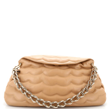 Chloe Juana Chain Bag Quilted Leather Medium