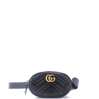 Gucci GG Marmont Belt Bag Matelasse Leather