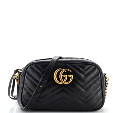 Gucci GG Marmont Shoulder Bag Matelasse Leather Small