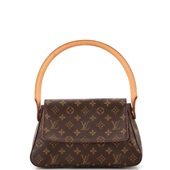 Louis Vuitton Looping Handbag Monogram Canvas Mini