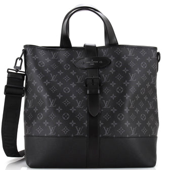 Louis Vuitton Saumur Tote Monogram Eclipse Canvas