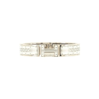 Hermes Clic H Bracelet Printed Enamel Extra Narrow