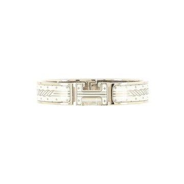 Hermes Clic H Bracelet Printed Enamel Extra Narrow