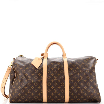Louis Vuitton Keepall Bandouliere Bag Monogram Canvas 55