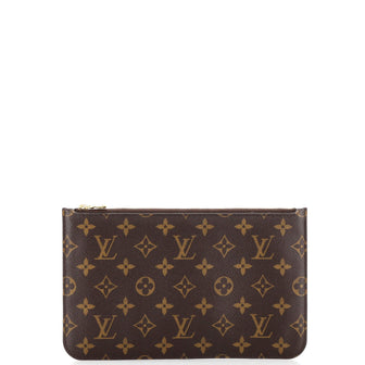 Louis Vuitton Neverfull Pochette Monogram Canvas Large