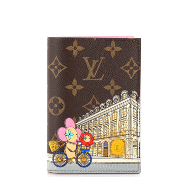 Louis Vuitton Passport Cover Limited Edition Vivienne Xmas Monogram Canvas