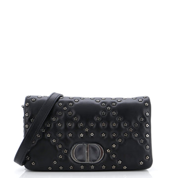 Christian Dior Caro Bag Lucky Star Studded Macrocannage Calfskin Mini