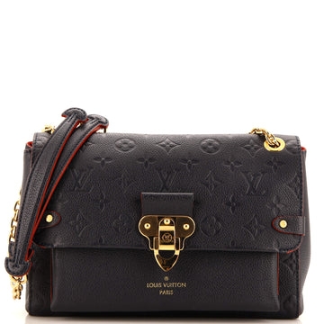 Louis Vuitton Vavin Handbag Monogram Empreinte Leather PM