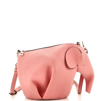 Loewe Elephant Crossbody Bag Leather Mini
