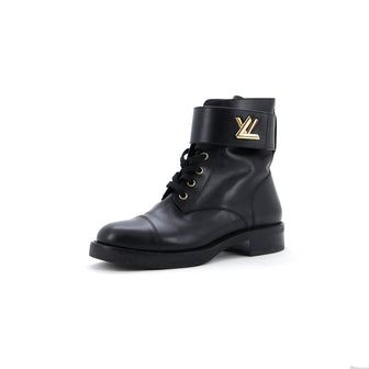 Louis Vuitton Women's Wonderland Flat Ranger Boots Leather