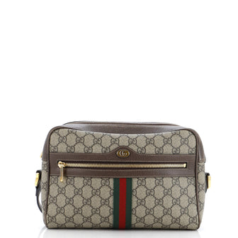 Gucci Ophidia Shoulder Bag GG Coated Canvas Small