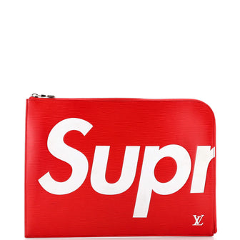 Louis Vuitton Pochette Jour Limited Edition Supreme Epi Leather GM