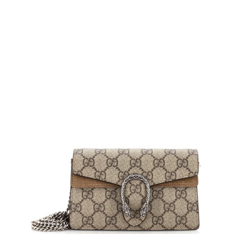 Gucci Dionysus Bag GG Coated Canvas Super Mini