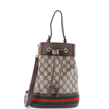 Gucci Ophidia Bucket Bag GG Coated Canvas Small