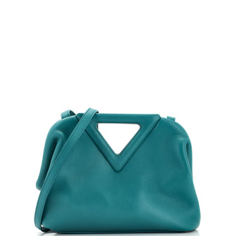 Bottega Veneta Point Shoulder Bag Leather Small