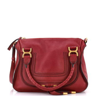 Chloe Marcie Satchel Leather Medium