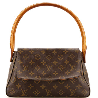 Louis Vuitton Looping Handbag Monogram Canvas Mini