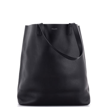 Saint Laurent Shopper Tote Leather Tall
